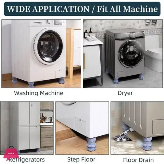 Anti Vibration Washing Machine Feet Pads