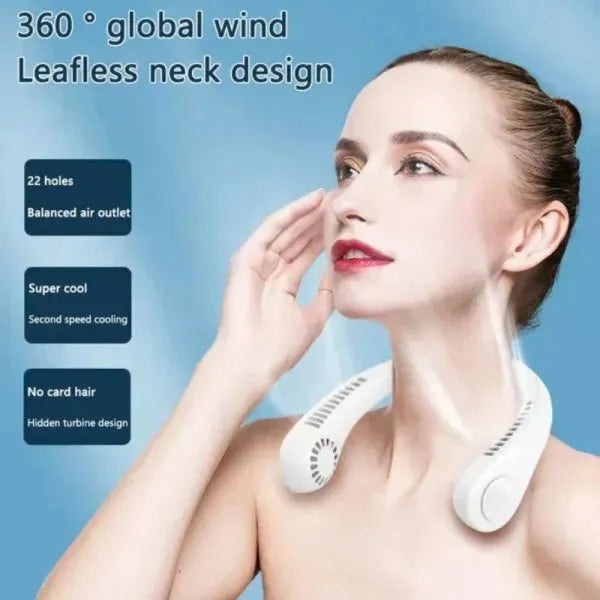 Portable Neck Bladeless Fan