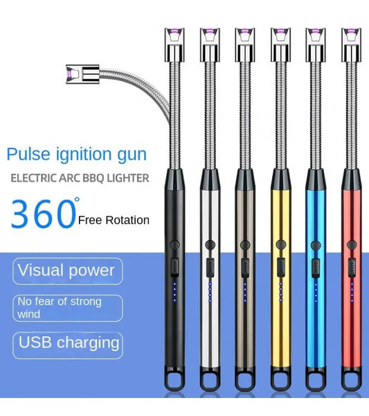 360° Rotatable & Flexible USB Chargeable Lighter