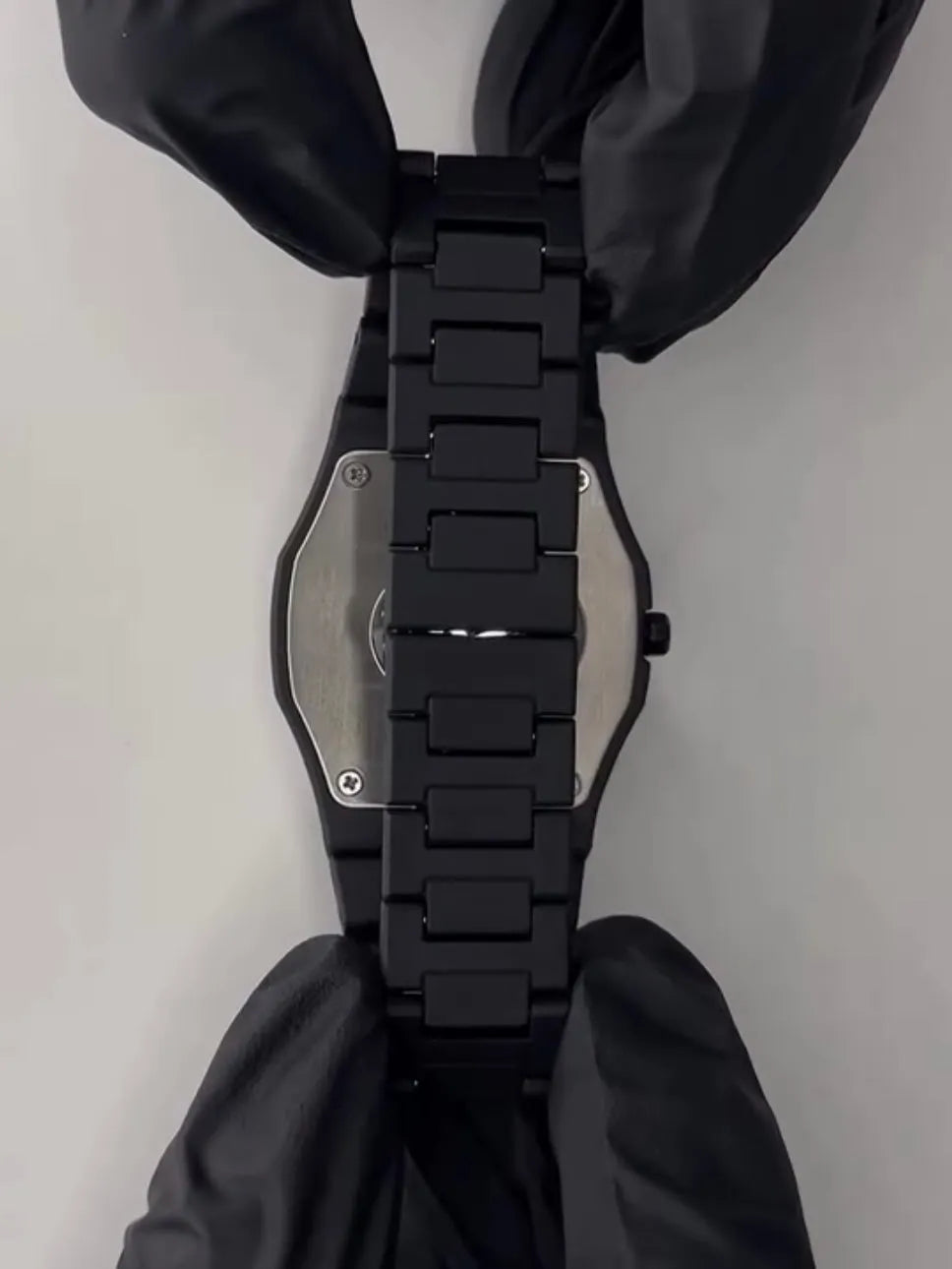 Men’s Black Arabic Aura Quartz Watch – Sleek & Premium Design